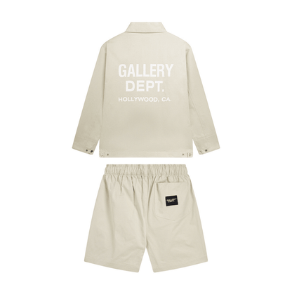 "Gallery Dpt." Short Set Beige