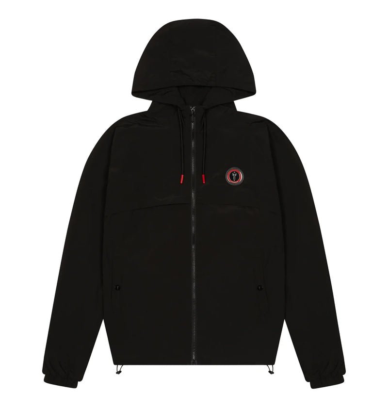 "TS" Windbreaker Black/Red