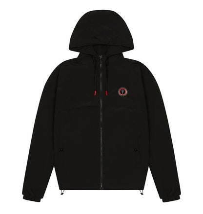 "TS" Windbreaker Black/Red