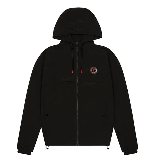 "TS" Windbreaker Black/Red