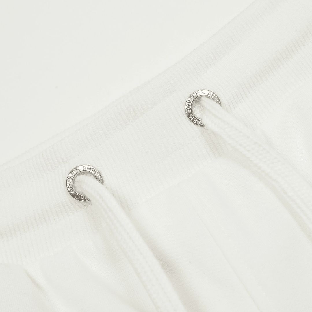"Ami" Shorts White/Red