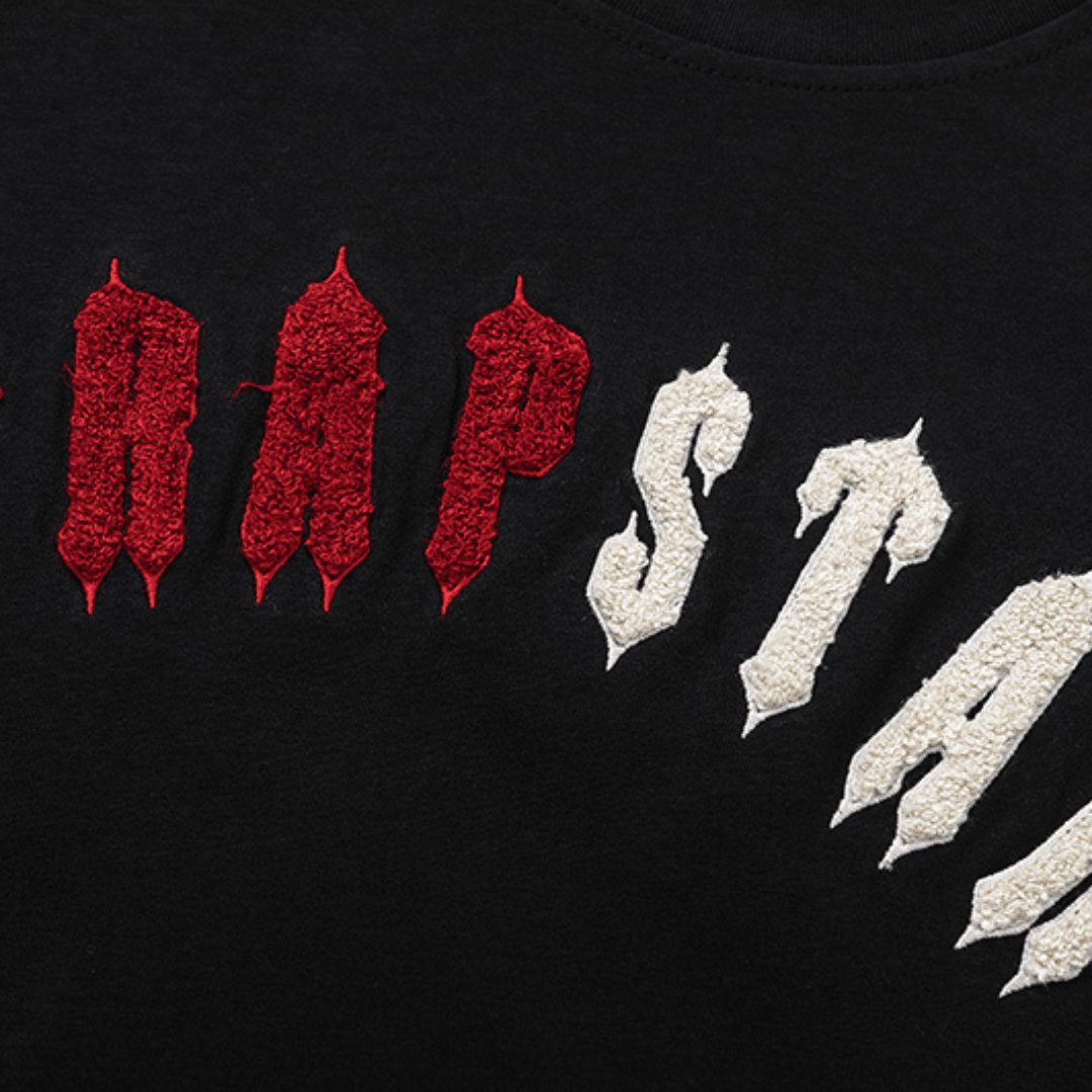 "TS" Short Set Black Red