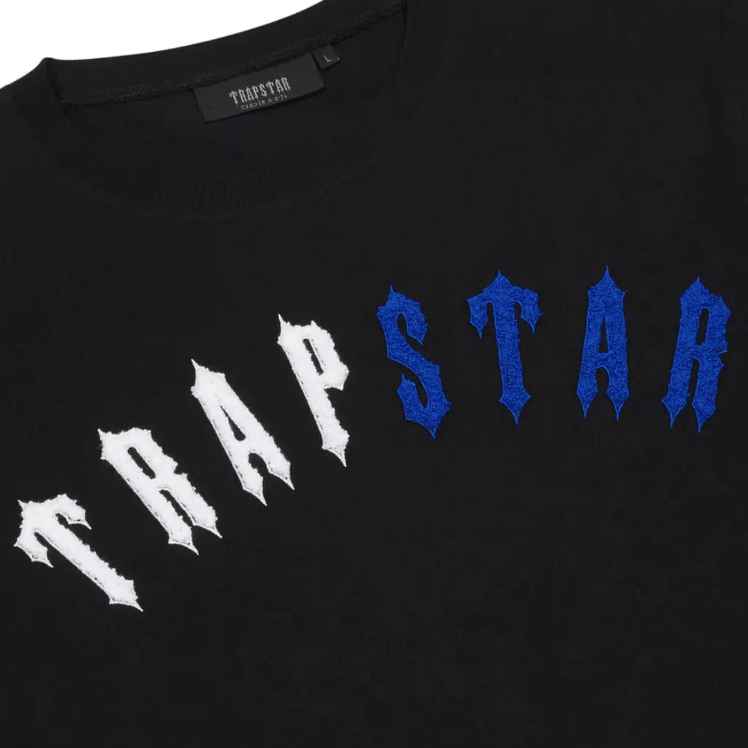 "TS" Short Set Black Blue