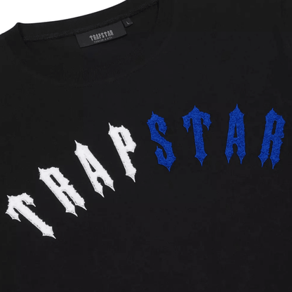 "TS" Short Set Black Blue