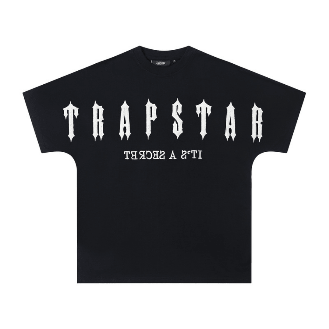 "TS" Short Set Black White