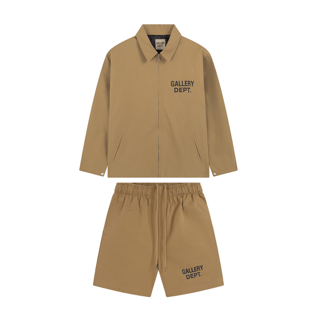 "Gallery Dpt." Short Set Brown
