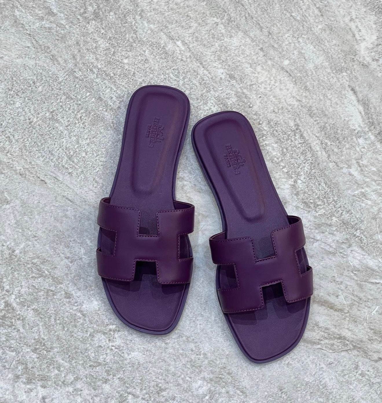 it girl purple sandals