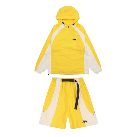 "CRTZ" Yellow Windbreaker (Set oder einzeln)