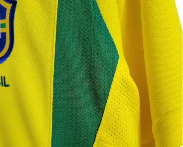 "Brazil" 2002 Retro Home Jersey