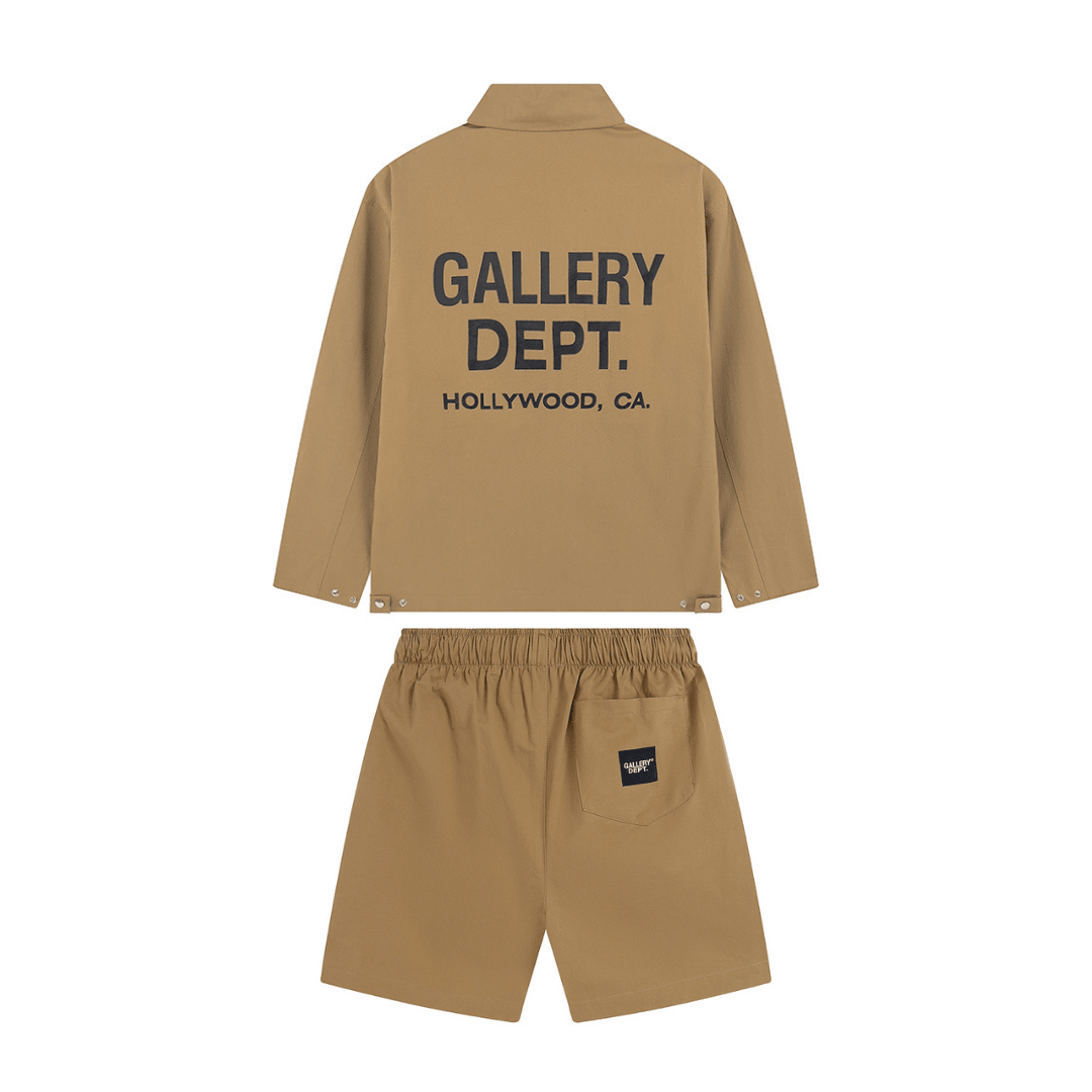 "Gallery Dpt." Short Set Brown