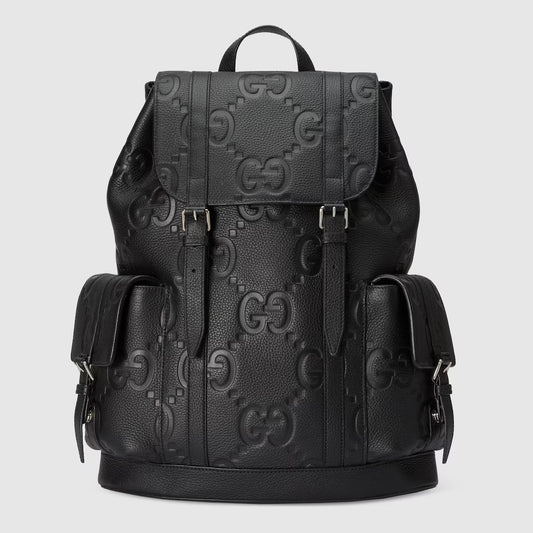"GG“ Black Backpack