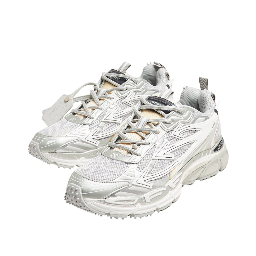 Off "Be Right Back" Sneaker Silver White
