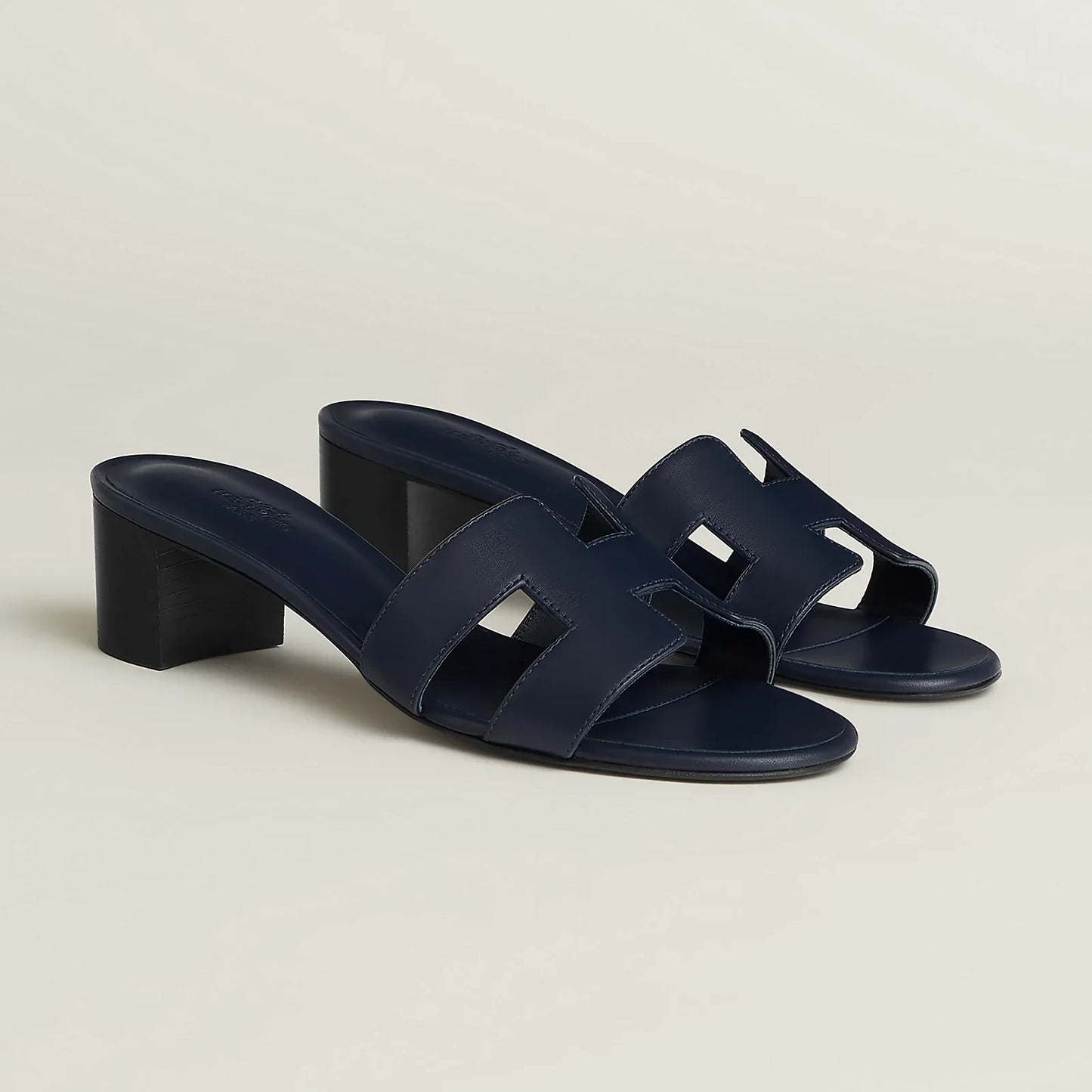 H OASIS HEELED SANDALS TAUPE