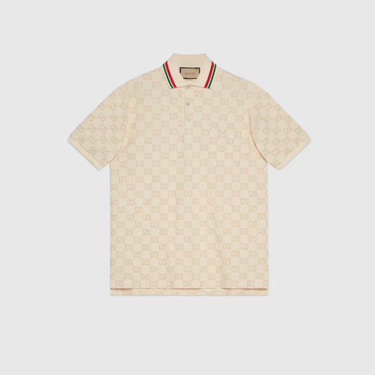 "GG" Monogram Polo Shirt