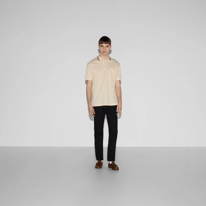 "GG" Monogram Polo Shirt