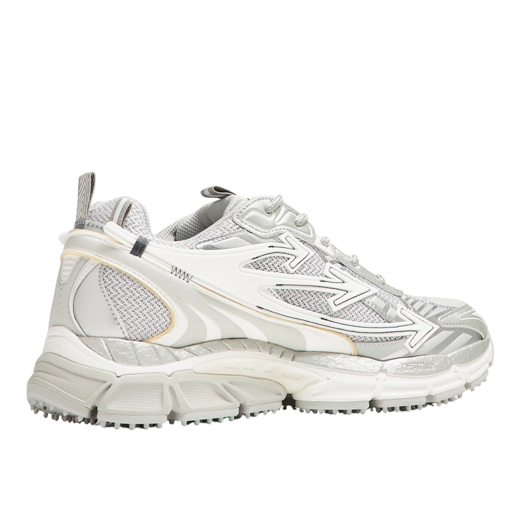 Off "Be Right Back" Sneaker Silver White
