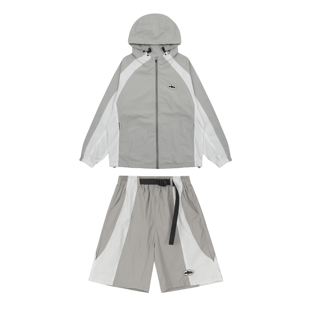 "CRTZ" Grey Windbreaker (Set oder einzeln)