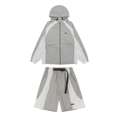 "CRTZ" Grey Windbreaker (Set oder einzeln)