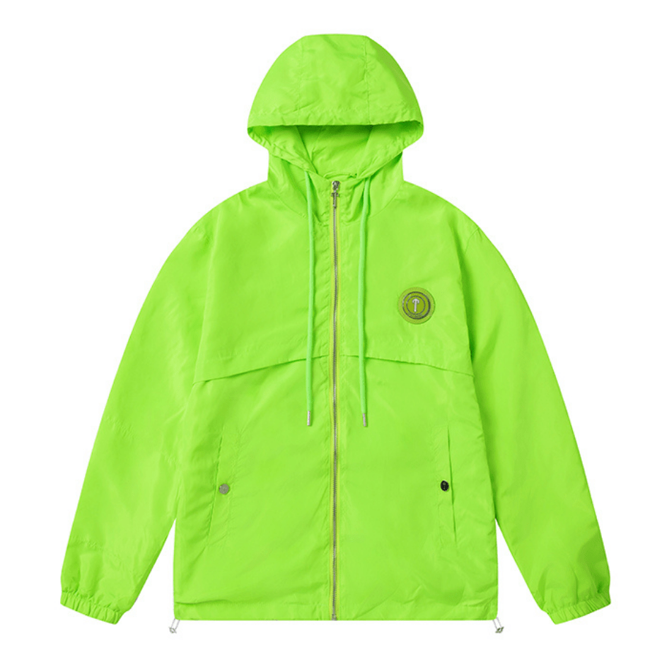 "TS" Green Windbreaker