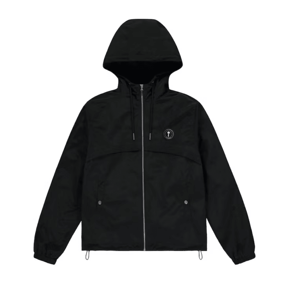 "TS" Irongate Black Windbreaker