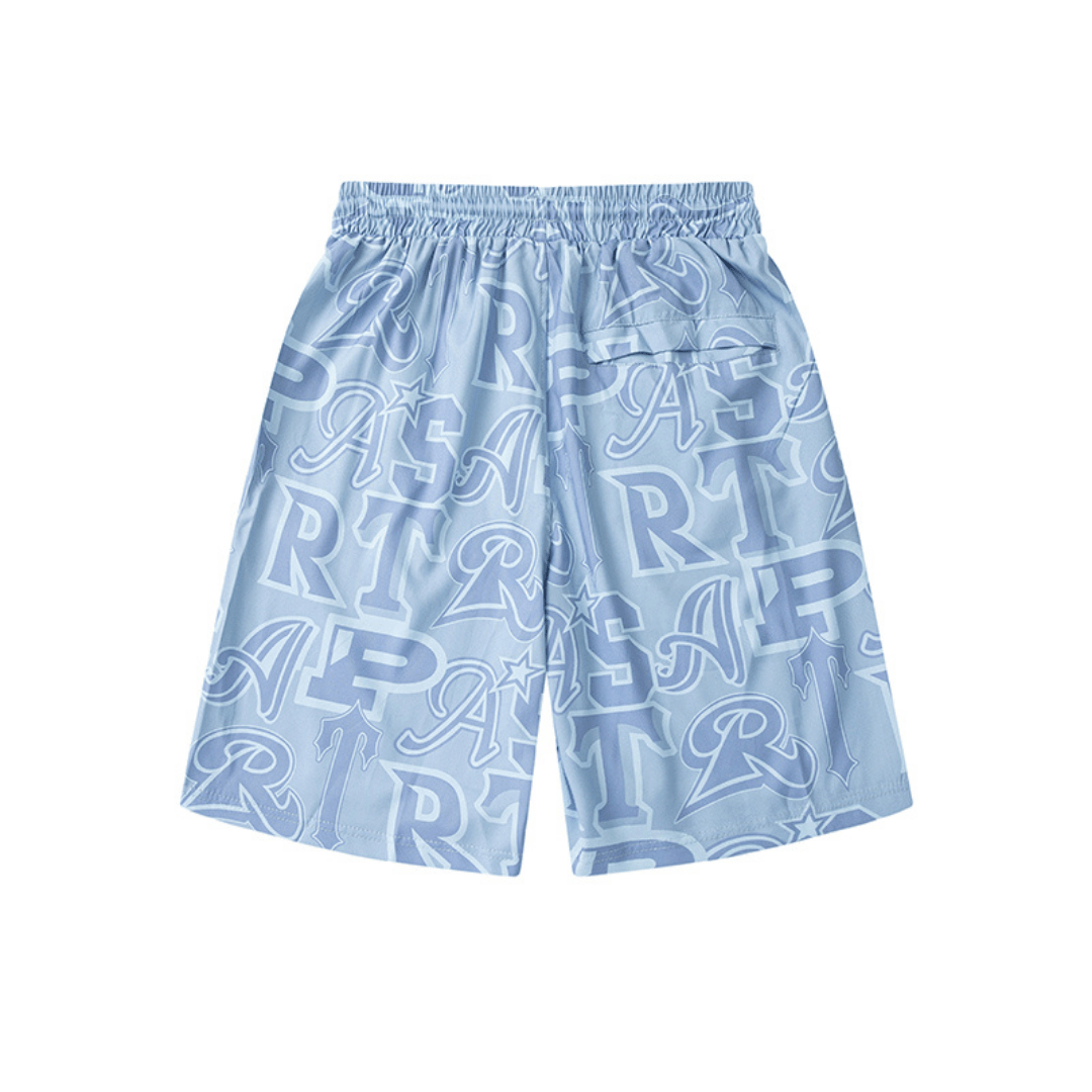"TS" Wildcard Swim Shorts Blue
