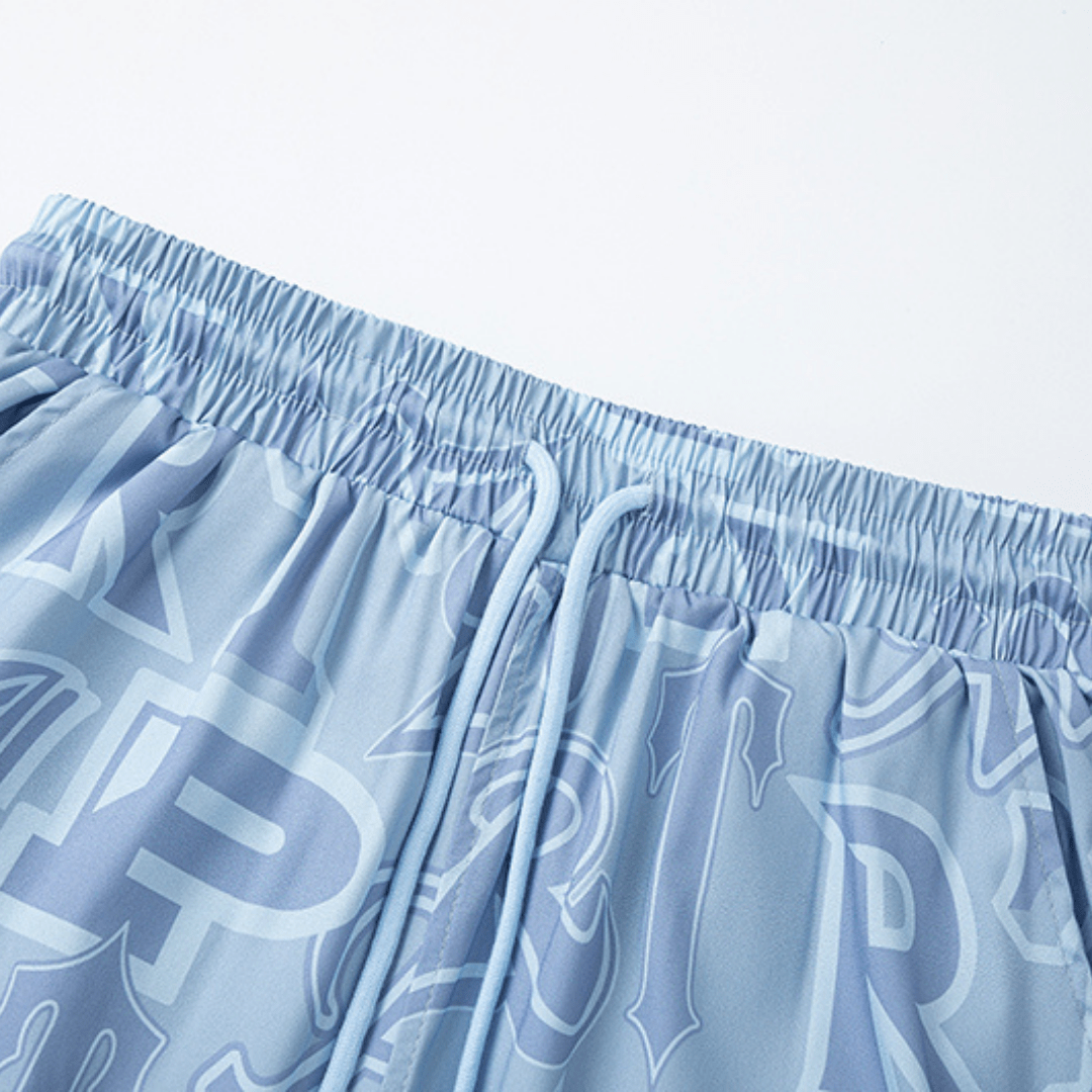 "TS" Wildcard Swim Shorts Blue