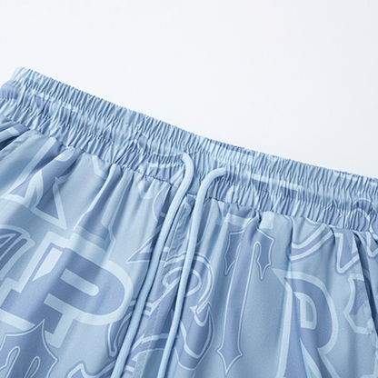 "TS" Wildcard Swim Shorts Blue