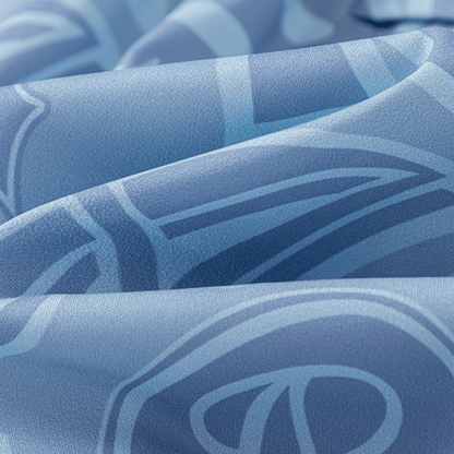 "TS" Wildcard Swim Shorts Blue
