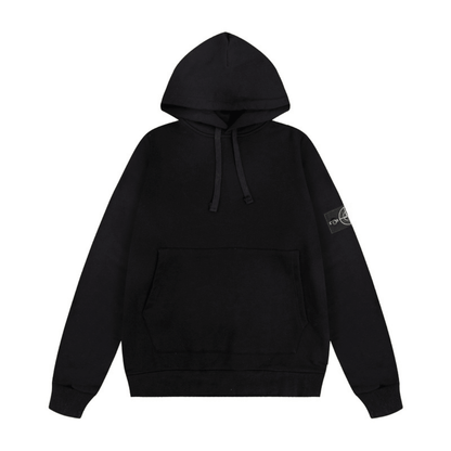 "Stone" Hoodie Black