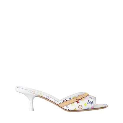 "LV" Kitten Heels