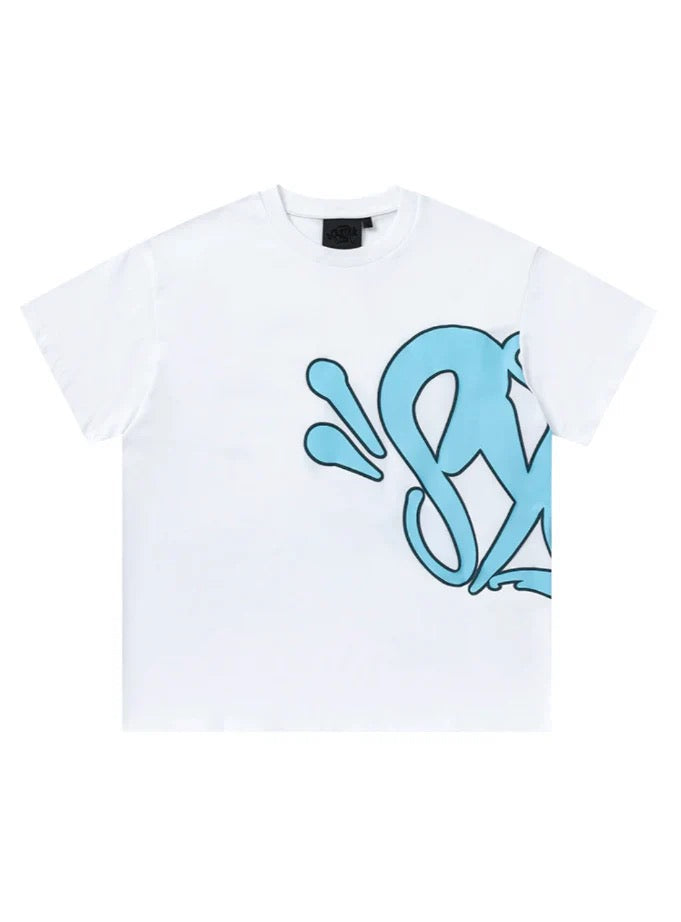"Graffiti" Short set White