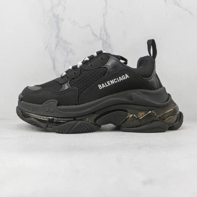 "Triple-S" Sneaker Black