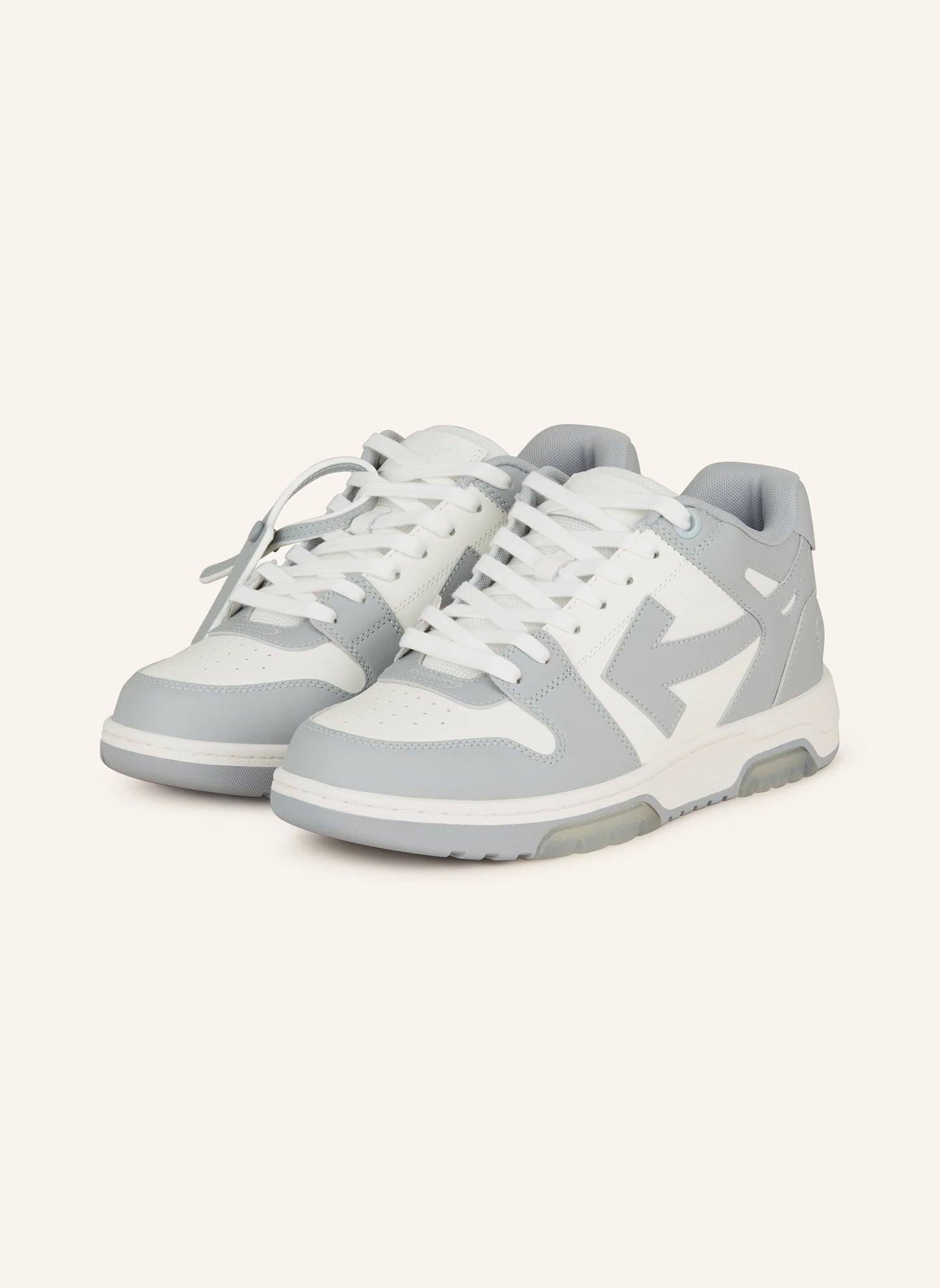 "Off-Sneaker" Grey and White