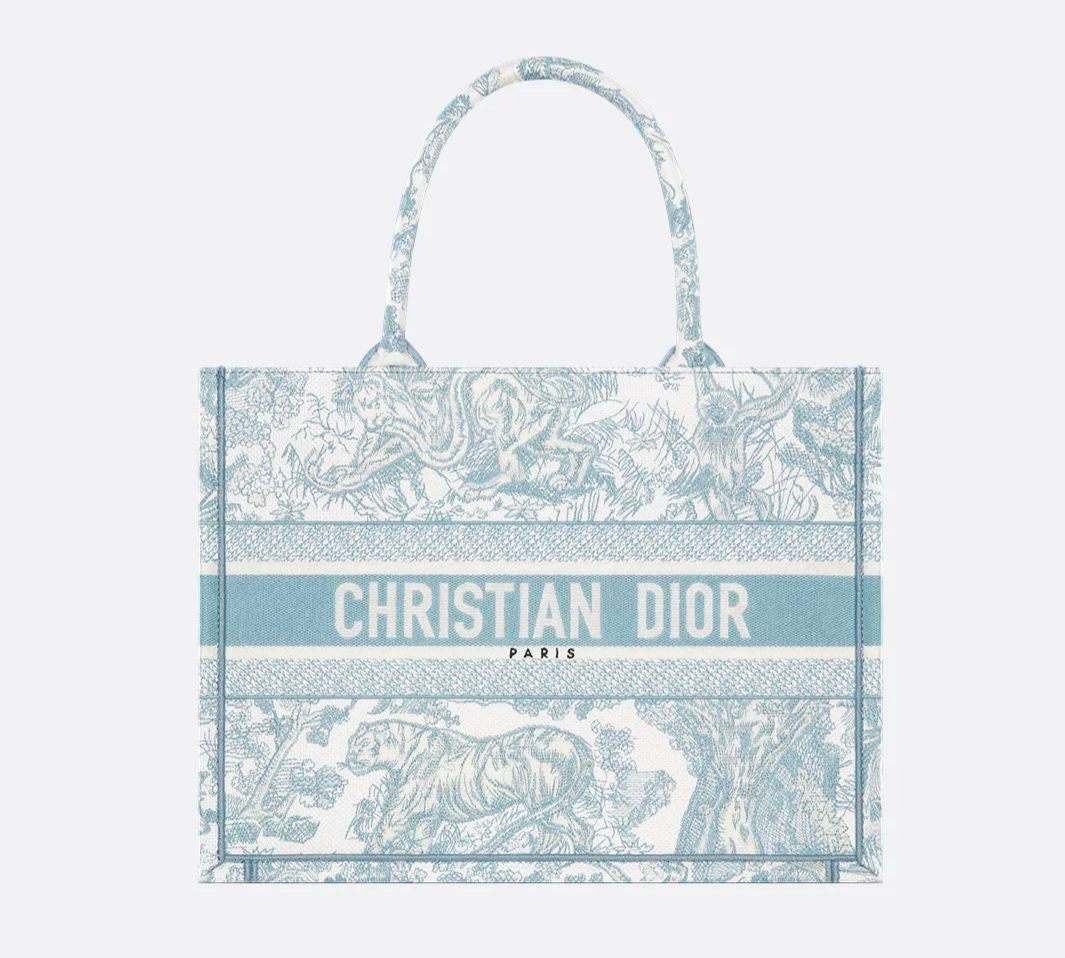 GROSSE TASCHE HELLBLAU