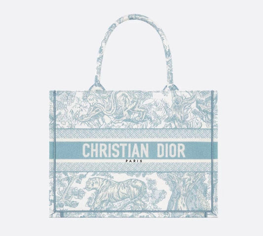 GROSSE TASCHE HELLBLAU