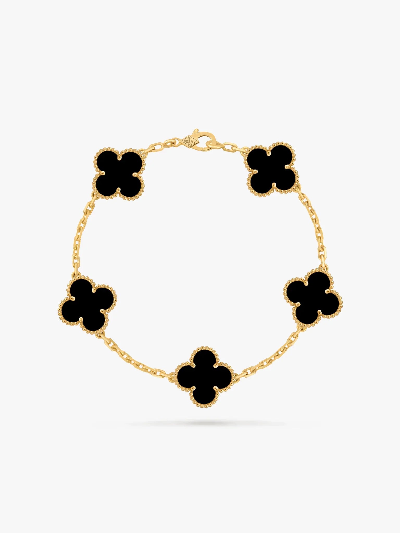 Clover black- Armband