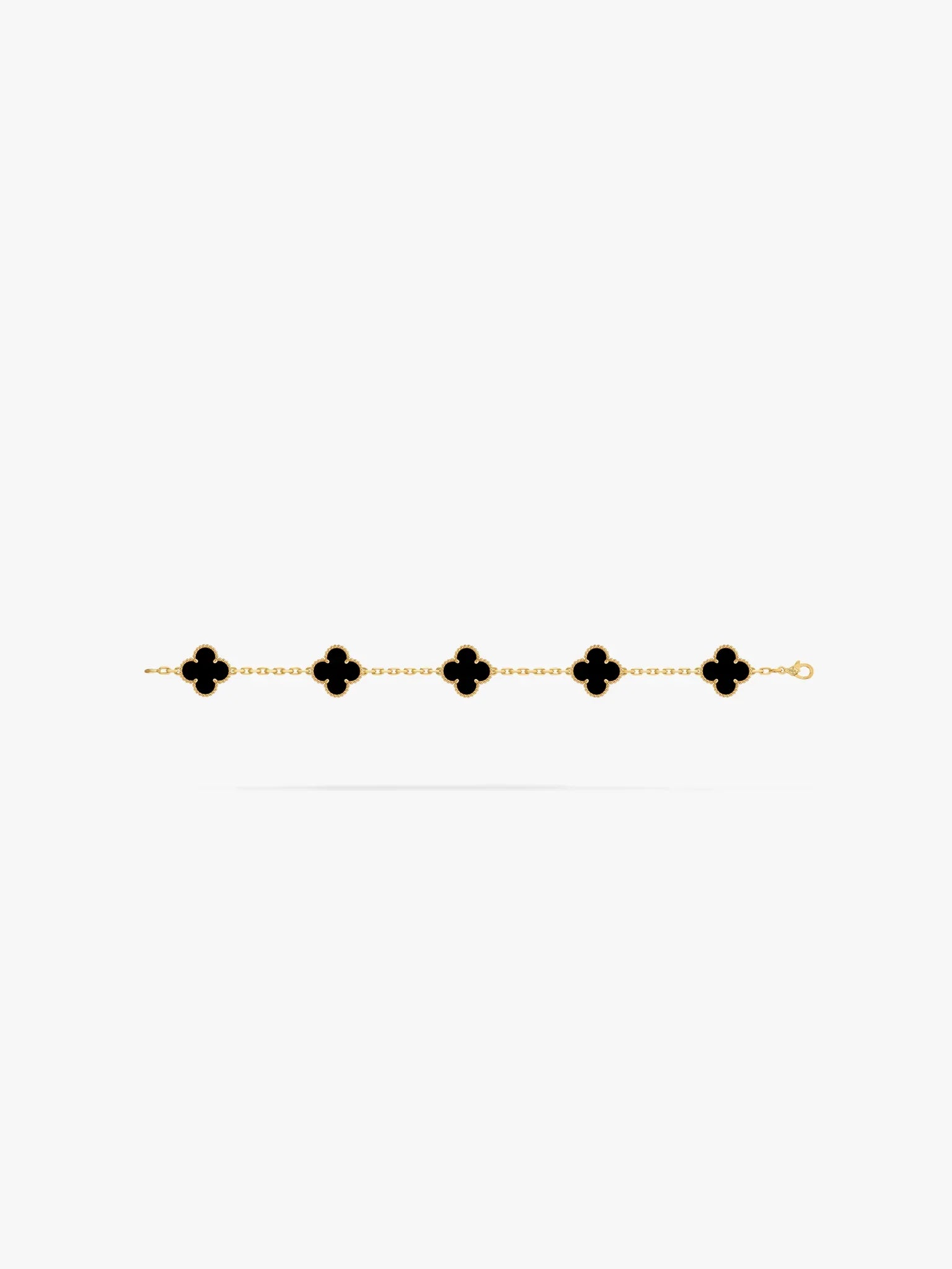 Clover black- Armband