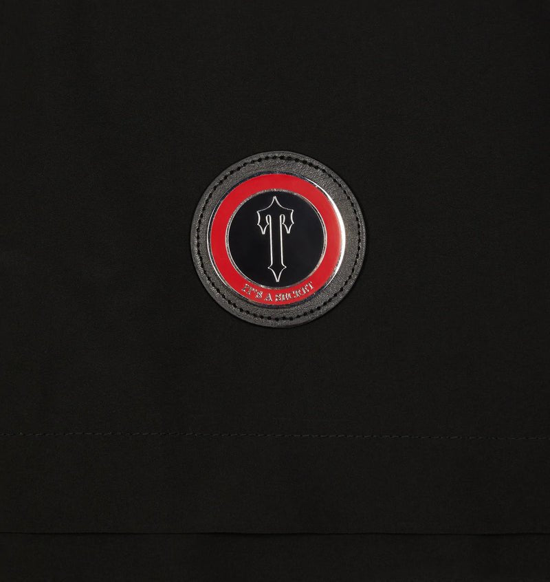"TS" Windbreaker Black/Red