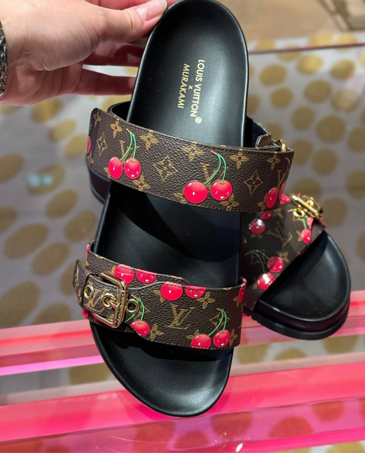 CHERRY STRAP SANDALS