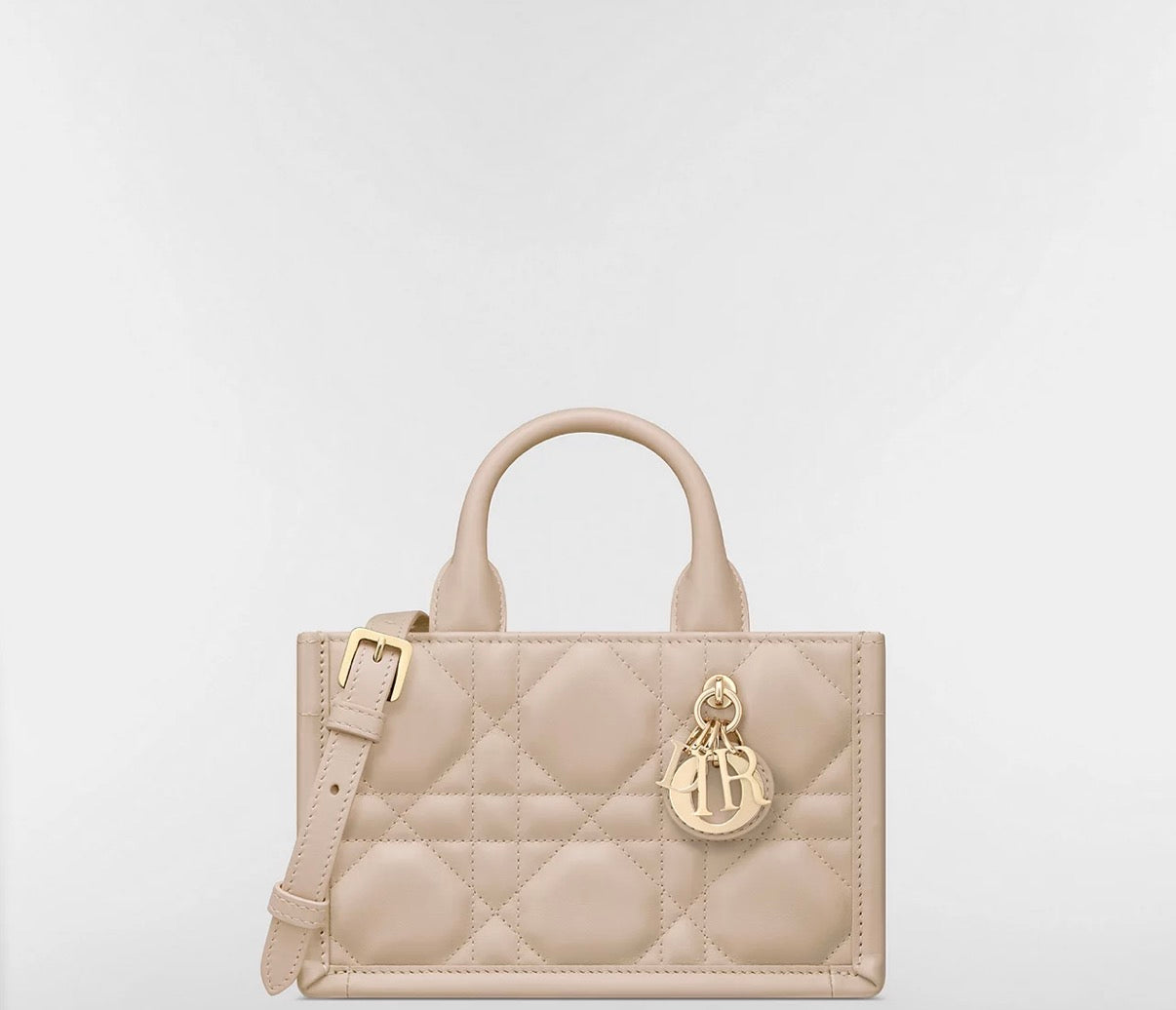 CD Kleine Book Tote beige