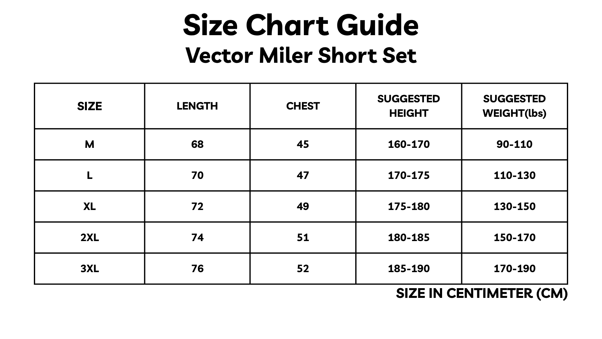 "N-Miler" Short Set (many different colors)