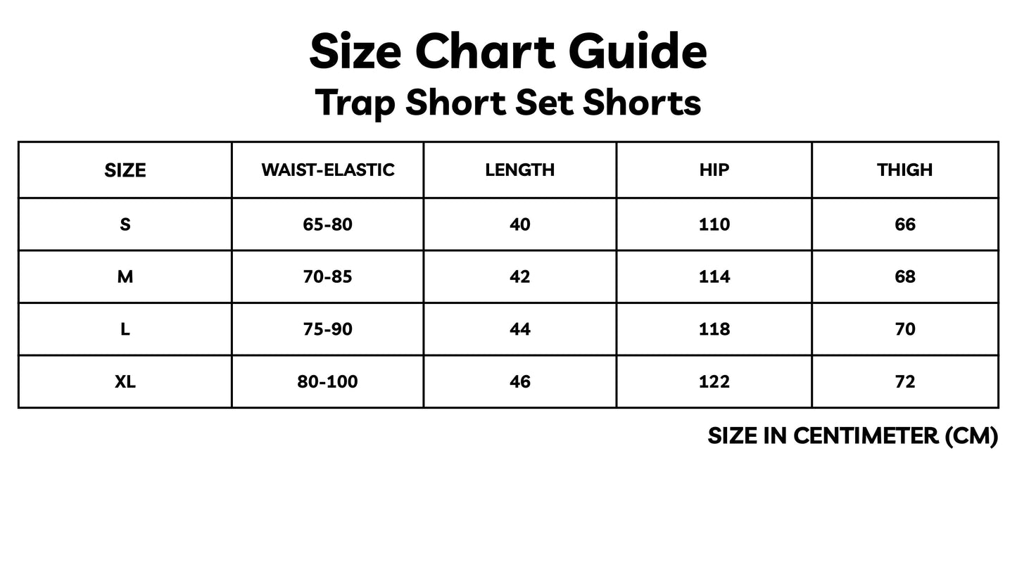 "Trap" Short Set