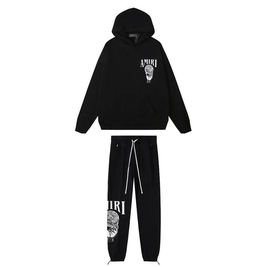 "Miri" Logo Black Tracksuit