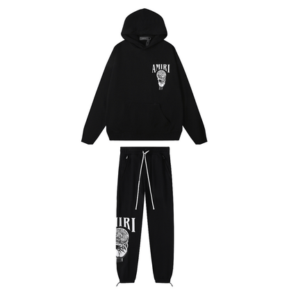 "Miri" Logo Black Tracksuit