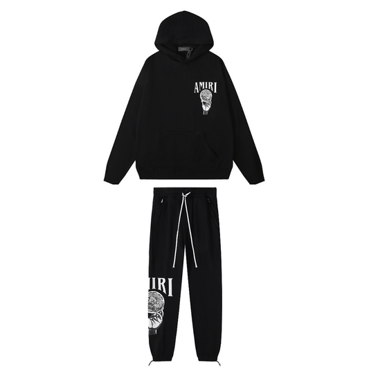"Miri" Logo Black Tracksuit
