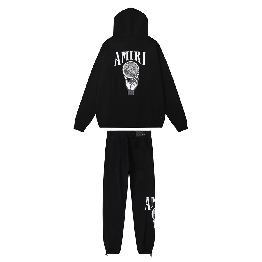 "Miri" Logo Black Tracksuit