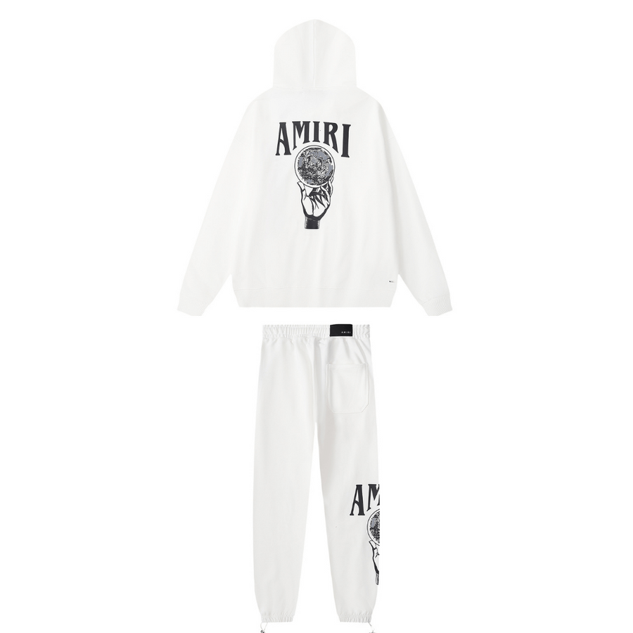 "Miri" Logo White Tracksuit