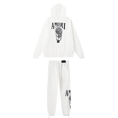 "Miri" Logo White Tracksuit