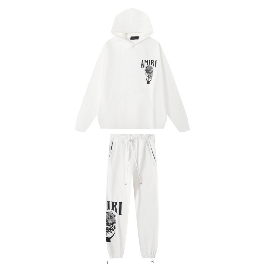 "Miri" Logo White Tracksuit
