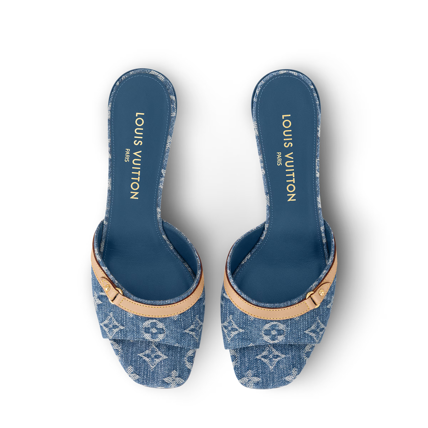 "LV" Sandalen Blau